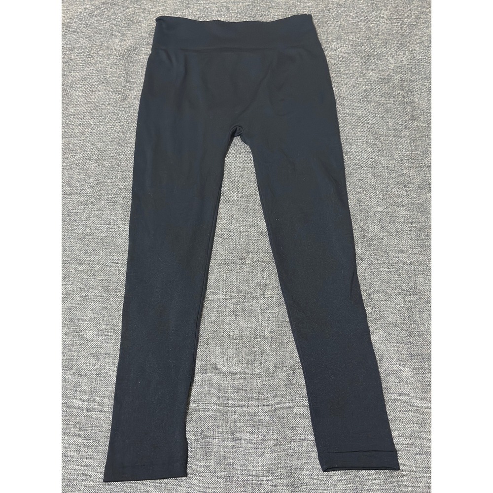 Kuda Muse Womens M Leggings Black Fleece Lined High Waist 1401XP